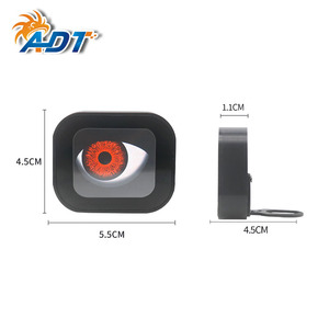 ไฟ LED Demon Eye สำหรับตกแต่งรถมอเตอร์ไซค์  แบบหลายโหมดกระพริบ ติดตั้งที่กระจกมองหลัง - Product Image 4