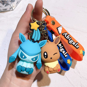 Portachiavi in Silicone Pokémon, Ciondolo per Scarpe, Ornamento per Zaino, <span class=keywords><strong>Accessori</strong></span> Cartoon Pika-chu - Product Image 3