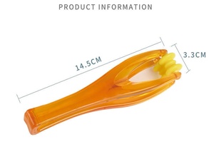 Relaxamento pessoal do corpo do <span class=keywords><strong>massager</strong></span> do dedo do Acupressure plástico portátil <span class=keywords><strong>mini</strong></span> com rolo para a massagem comum - Product Image 2
