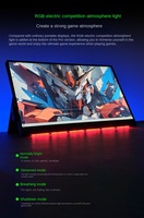 Moniteur à triple écran Portable 15.6 "Écran LED tactile pliable avec interface de type C pour les affaires et les jeux avec ordinateur portable