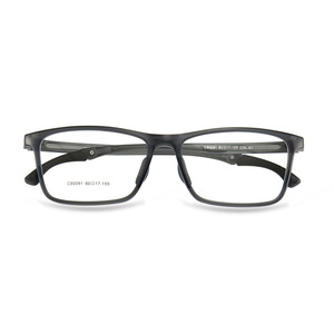 Monture de lunettes de sport Danyang en matériau TR90 EMS 60091, légère, avec branches réglables pour grands visages - Product Image 1
