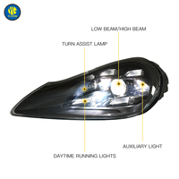 YU GUANG LED phares DRL mise à niveau de la lumière avant pour Porsche pour Cayenne 957 12V 6000K température de couleur accessoires de voiture