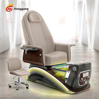 Fauteuil de Pédicure Électrique Professionnel de Luxe pour Salon de Manucure, Table de Spa pour Pieds, Mobilier de Salon Moderne