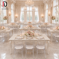 Table à manger en bois massif de style européen, style rustique avec design moderne, table à manger pour 6 personnes pour hôtel, banquet de mariage