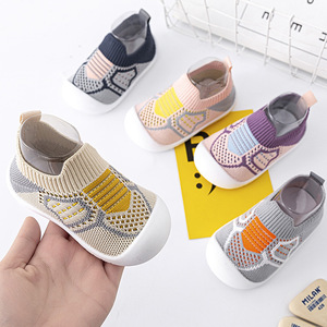 Sepatu kasual bayi, sneaker bernafas bayi balita kaus kaki sepatu kasual untuk berjalan sepatu bayi - Product Image 3