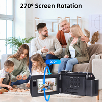 Caméscope numérique 4K à double objectif OEM/ODM pour le vlogging sur YouTube avec enregistreur numérique Wi-Fi