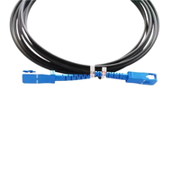 Câble de raccordement FTTH SC/UPC vers SC/UPC, cordon de brassage monomode G.657A1, câble à fibre optique autoportant