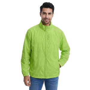 Chaqueta Cortavientos de Invierno de Alta Calidad, Diseño Personalizado, Nueva Moda, 100% Algodón, Impermeable, con Capucha, Transpirable, de Secado Rápido, Informal para Hombre - Product Image 1