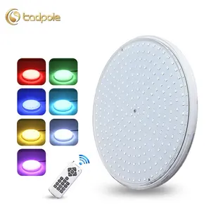 12V Ip68 Chống Thấm Nước Rgb Par56 Đèn Led Đèn Led Dưới Nước Nhựa Par 56 Đèn Hồ Bơi