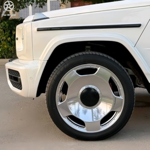 Jantes en alliage d'aluminium forgé monobloc DW 18 19 20 22 pouces 5x112 5x120 5x114.3 Jantes polies pour <span class=keywords><strong>Mercedes</strong></span>-Benz <span class=keywords><strong>Classe</strong></span> G63 <span class=keywords><strong>AMG</strong></span> - Product Image 5