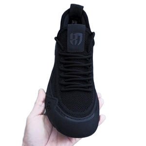 Zapatillas de verano transpirables para hombre con cordones, de tejido de malla, antiolor, versátiles, de suela gruesa, que aumentan la altura, cómodas y a la moda. - Product Image 1