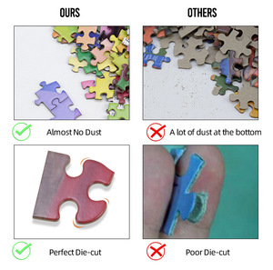 Puzzle rond à dégradé de couleurs, 1000 pièces, image HD, jeu familial interactif, ornement de maison, prix de gros d'usine - Product Image 6