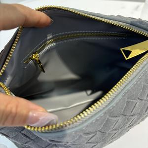 Bolso Tejido a Mano de Lujo para Mujer, para Todas las Temporadas, con Asa para Llevar al Hombro o Bajo el Brazo, Cierre de Cremallera, Ideal para Lonchera - Product Image 4