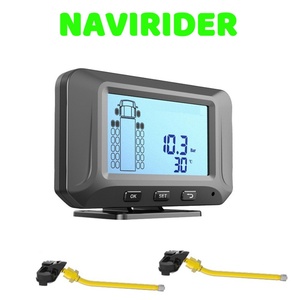 6 to 26 Tires Truck Tire Pressure Monitoring Internal Digital 433.92 Mhz Truck Bus Tyre Monitor Pressure Sensor <b>TPMS</b> - Product Image 3