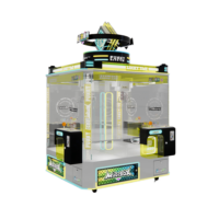 Machine à griffes à monnayeur 4 joueurs pour peluches et cadeaux, modèle Creatfun, très populaire