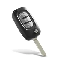 Coque de télécommande à 2/3 boutons pour Renault Clio