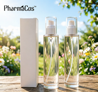 Flacon pompe en verre durable de 120 ml pour lotion, idéal pour les spas professionnels, les salons de beauté et l'usage domestique