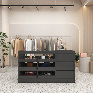 Shunying-Mostrador de cajero de barra simple para tienda de ropa, pequeño gabinete de exhibición moderno para supermercado, <span class=keywords><strong>ambiente</strong></span> de alta gama - Product Image 4