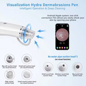 Machine de nettoyage du visage professionnelle pour salon de beauté 11 en 1 avec hydradermabrasion et technologie à l'oxygène - Product Image 6