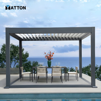 Auvent rétractable personnalisable, système de toit pliant, auvent de terrasse inclinable électrique, imperméable