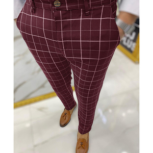 Pantalons à carreaux pour hommes, <span class=keywords><strong>pantalon</strong></span> léger pour hommes, à séchage rapide, de jogging décontracté, mode - Product Image 6