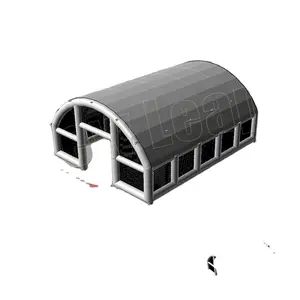 25*20m Big Exhibition hall/Sports event Giant inflatable tunnel tent with PVC material