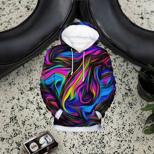 Sudadera con capucha de forro polar transpirable de secado rápido, ecológica, de peso pesado, con doble cremallera y LOGO personalizado para hombre, ideal para invierno y estilo urbano. - Product Image 3