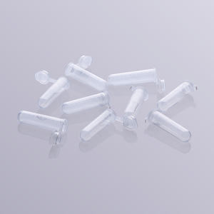 प्रयोगशाला उपयोग के लिए 5 मिलीलीटर राउंड-बॉटम, सील सेंट्रिफ्यूज ट्यूब, बायोमेडिकल अनुप्रयोगों के लिए विशेष. - Product Image 1