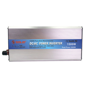 Inversor de Onda Sinusoidal Pura de 1500W, 12VDC/24VDC a 110VAC/220VAC/230VAC, 1.5KW de Potencia para el Hogar - Product Image 5