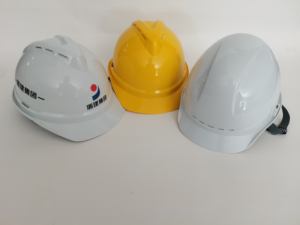 قبعات ABS/HDPE CE EN397 لحماية الرأس الصلبة خوذة عمل مع شريط سقاطة - Product Image 2