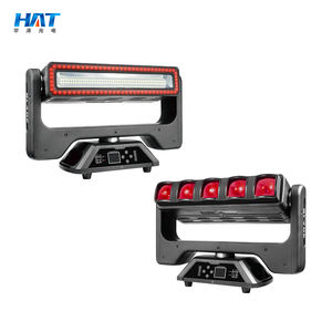 CHAPEAU 2024 Offre Spéciale lumières de scène Double face 5*60W grande puissance LED faisceau stroboscopique lavage 3in1 barre 2face LED lumières de scène à tête mobile - Product Image 2