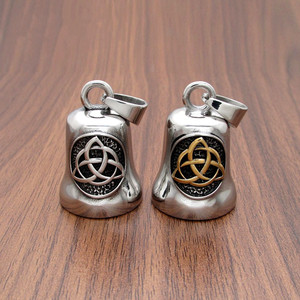 Suerte campanas vikingo Odin tótem Bell <span class=keywords><strong>tetera</strong></span> conjunto <span class=keywords><strong>de</strong></span> locomotora <span class=keywords><strong>de</strong></span> <span class=keywords><strong>la</strong></span> motocicleta al por mayor Gremlin campanas colgante - Product Image 1