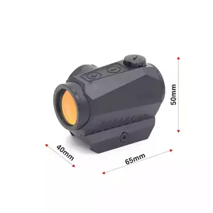 1 × 20 mm taktische Jagd Red Dot Reticle Sichtbereich