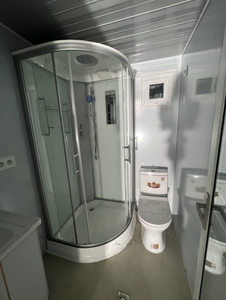 Maisons préfabriquées modulaires mobiles personnalisables sur roues, caravane 2 chambres, maisonnette de luxe 4 chambres, bureau extensible - Product Image 5