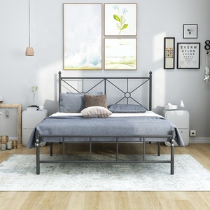 Metallo Telaio del <span class=keywords><strong>Letto</strong></span> Queen Size <span class=keywords><strong>Letto</strong></span> Testa E Le Gambe di <span class=keywords><strong>Ferro</strong></span> In Metallo Telaio del <span class=keywords><strong>Letto</strong></span> - Product Image 6