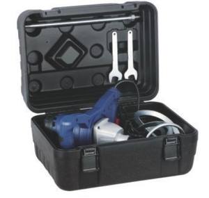 Mélangeur à palettes électrique à piles 1600W pour peinture en plâtre et béton bricolage usage industriel vitesse réglable en usine - Product Image 6