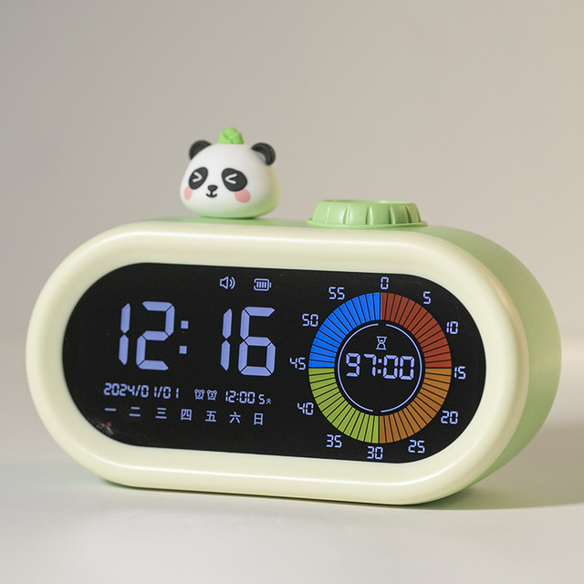Large Screen LED Display Alarm Clock Reloj Visual Digital Study Pomodoro Timers for Children Manager Time Digital Kitchen Timers