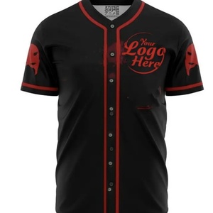 Men's Sportswear Short Sleeve Baseball Shirt T-shirt Custom Logo Loose Fit Breathable Quick Dry Spandex/Polyester Plus Size - Product Image 2