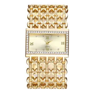 New Arrival Nigeria Square Ladies Bracelet Quartz Watch For Wholesale Manufacturer Supplier For Diamond Bangle Women Wrist Watch