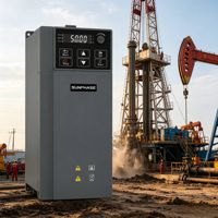 Variador de Frecuencia Variable (VFD) Monofásico de 220V - 240V, 0.75KW, 1HP para Motores de Maquinaria Textil y Equipos de Transporte