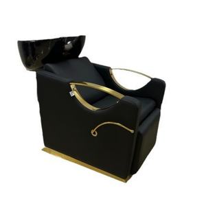 Beauty <b>Hair</b> Salon Shampoo Bed Ceramic <b>Wash</b> <b>Basin</b> Shampoo Beds Barber Shop Furniture Shampoo Chair Bed - Product Image 5