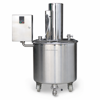 Cuve de mélange en acier inoxydable avec agitateur à ruban hélicoïdal