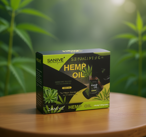 Siero all'olio di canapa Sanive per il viso, supporto immunitario, cura della pelle a base di erbe per uso domestico - Product Image 2