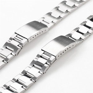 Correa de Reloj de Acero Inoxidable de 13 mm, 17 mm, 19 mm, 20 mm con Logotipo Personalizado, Correa EOy-sterrs para Relojes Sei-ko, Rolexr, Ca-sio - Product Image 3