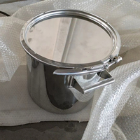 Seau ou baril de tambour de qualité alimentaire en acier inoxydable 200L à vendre-pour l'huile d'olive au fromage