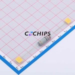 Résistance traversante MOF5WS-22ohm 5%T, composant traversant (THT), D6xL17.5mm, film d'oxyde métallique, 22Ohm 5% 5W - Product Image 2