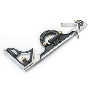 <span class=keywords><strong>3</strong></span> trong 1 kết hợp thép không gỉ hợp kim nhôm góc Finder thước đo mức vuông cai trị kết hợp Tri vuông bộ - Product Image 1