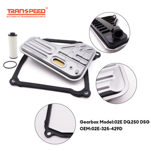 TRANSPEED 02E DQ250 <span class=keywords><strong>DSG</strong></span> Filtro de aceite de transmisión automática y Kit de juntas de cárter de aceite 02E-325-429 para VW <span class=keywords><strong>GTI</strong></span> 2.0L RABBIT 2.5L 02-04 - Product Image 2