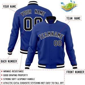 Custom Varsity Jacket Personalized <b>Stitched</b> Name Number Letterman Bomber <b>Coat</b> Unisex Adult Autumn Preppy Style - Product Image 2