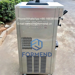 เครื่องทำไอศกรีมเจลขนาดเล็กเครื่องทำไอศกรีมแบบนิ่มแช่แข็งอย่างรวดเร็วสำหรับใช้ในบ้านด้วยส่วนผสมน้ำผลไม้นม - Product Image 5